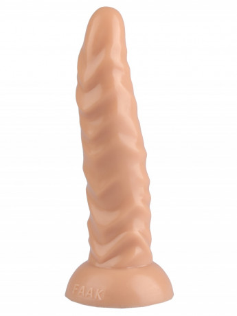 Анальный рельефный фаллоимитатор Язык фурии