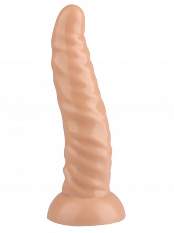 Анальный рельефный фаллоимитатор Язык фурии