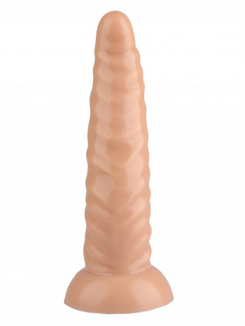 Анальный рельефный фаллоимитатор Язык фурии