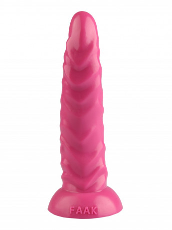 Анальный рельефный фаллоимитатор Язык фурии