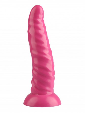 Анальный рельефный фаллоимитатор Язык фурии