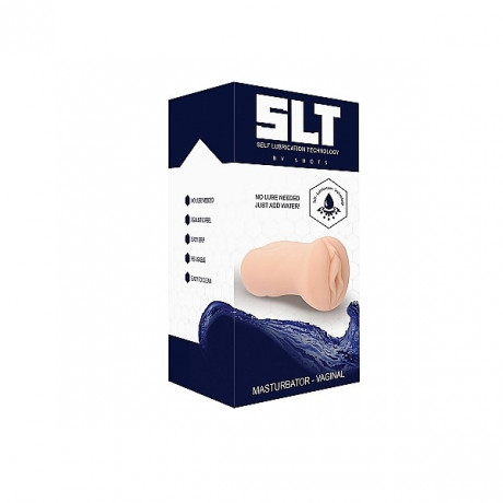 Компактный мастурбатор вагина с эффектом смазки Vaginal Flesh