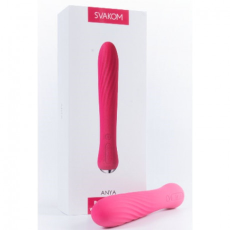 Мощный вибратор с функцией нагрева Anya SVAKOM