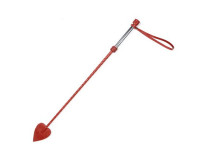 Стек с гибким стержнем оплетенным натуральной кожей