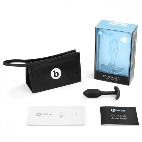 Профессиональная пробка для ношения B-vibe Snug Plug 1