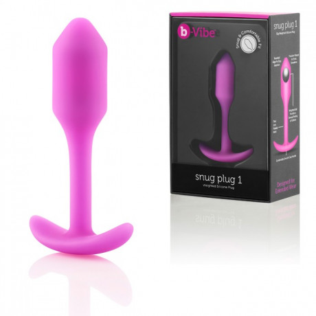 Профессиональная пробка для ношения B-vibe Snug Plug 1