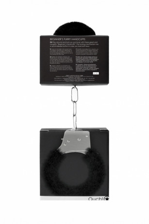 Наручники с мехом для надежной фиксации OUCH