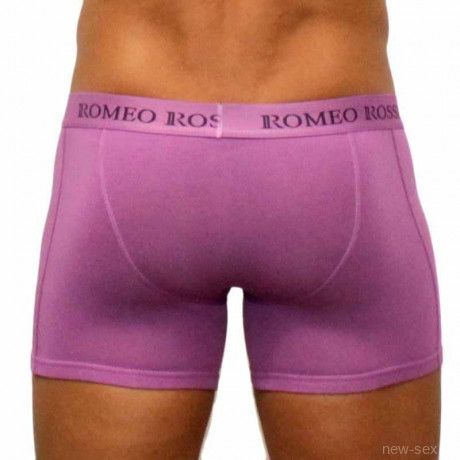 Удлиненные сиреневые мужские боксеры