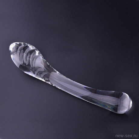 Стеклянный дугообразный двусторонний стимулятор