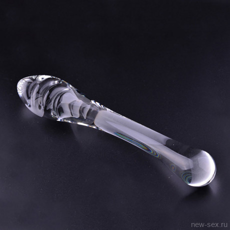 Стеклянный дугообразный двусторонний стимулятор