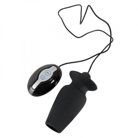 Анальный вибратор с отверстием