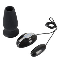 Анальный вибратор с отверстием