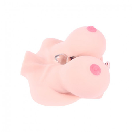 Торс мастурбатор в форме пышной груди Bouncing Series TITTIES F