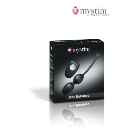 Вагинальные виброшарики с пультом ДУ Geisha Balls Vibe Jane с миостимуляцией приборами Mystim