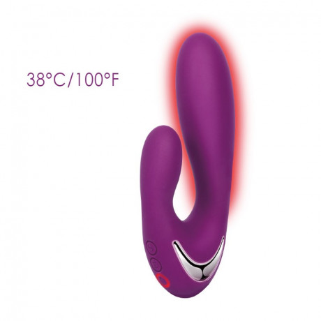 Гибкий вибростимулятор с функцией нагрева Vesper SVAKOM