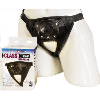 Страпон трусики из неопрена со штырьком CLASS STRAP