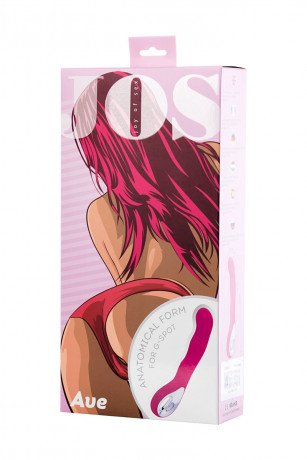 Вибратор с анатомической формой для стимуляции точки G AVE