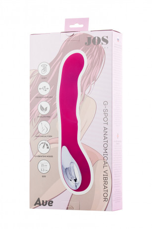 Вибратор с анатомической формой для стимуляции точки G AVE