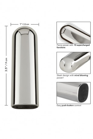 Вибромассажер с 10 функциями мощной вибрации и возможностью перезарядки Wand