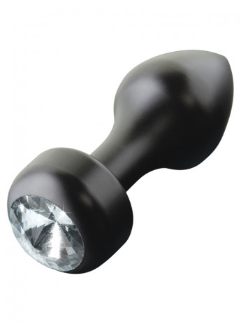 Анальная пробка из металла черная