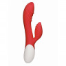Вибромассажер кролик с функцией нагрева Sunburst Rechargeable Heating G-Spot Rabbit