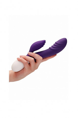 Вибромассажер кролик с функцией нагрева Sunburst Rechargeable Heating G-Spot Rabbit