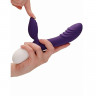 Вибромассажер кролик с функцией нагрева Sunburst Rechargeable Heating G-Spot Rabbit