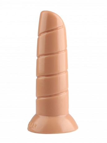 Гладкая анальная пробка из упругого эластомера