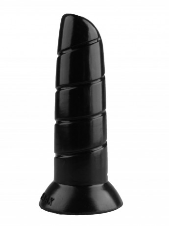 Гладкая анальная пробка из упругого эластомера