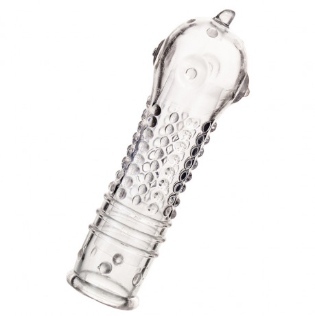 Гелевая насадка с шариками шипами и усиком