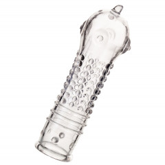 Гелевая насадка с шариками шипами и усиком