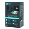 Эрекционное кольцо с утяжеленным анальным плагом B-vibe Snug Tug