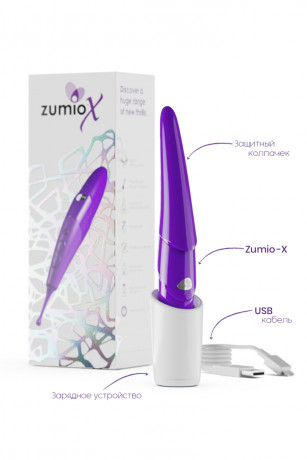 Вибратор с функцией ротацией для точечной стимуляции Zumio X