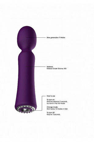 Универсальный вибромассажер с инновационным электродвигателем нового поколения Wand Pearl