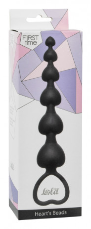 Анальная цепочка в форме сердечек Heart's Beads