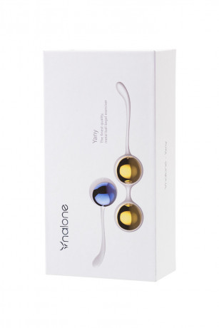 Металлические вагинальные шарики со сменным весом Nalone Yany