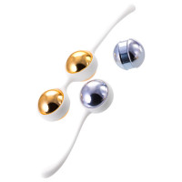 Металлические вагинальные шарики со сменным весом Nalone Yany