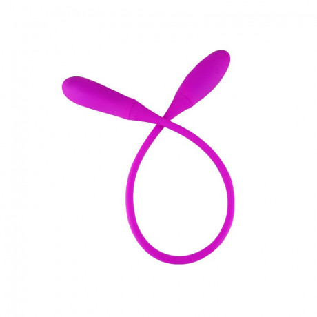 Анально вагинальный вибромассажер на гибком стержне SNAKY VIBE