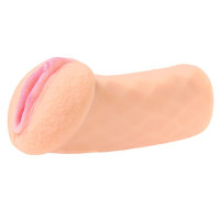 Мастурбатор вагина с двойным слоем материала Elegance