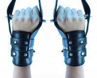 Наручники для подвешивания из толстой кожи