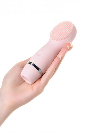 Удобный силиконовый массажер для ухода за кожей лица Yovee Gummy Peach