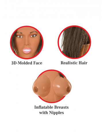 Любовная кукла мулатка Maria 150 см