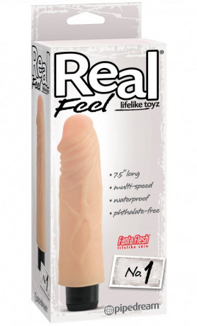 Вибратор-реалистик REAL FEEL №1