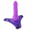 Страпон с реалистичной насадкой Harness Silicone 6,3"