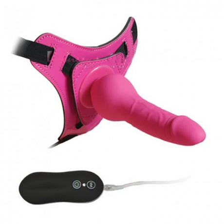 Страпон с реалистичной насадкой Harness Silicone 6,3"