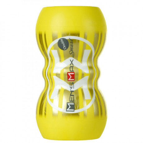 Мастурбатор двусторонний с вакуумным эффектом 14,5 см