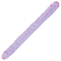 Фаллос CRYSTAL JELLIES 18in фиалковый