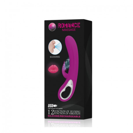 Вибратор с функцией вакуум стимуляции клитора DESIRABLE ROMANSE