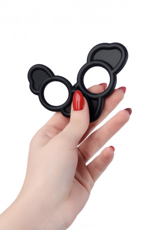 Набор силиконовых черных колец для вакуумной помпы ELEPHANT RINGS