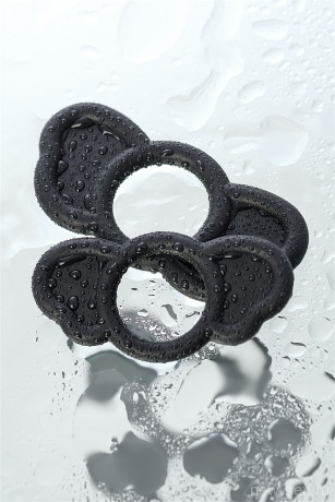 Набор силиконовых черных колец для вакуумной помпы ELEPHANT RINGS